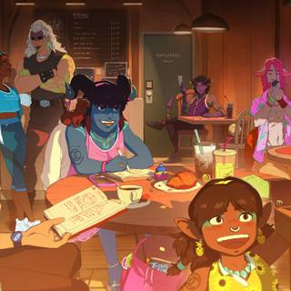 The Legend of Vox Machina desktop wallpaper
