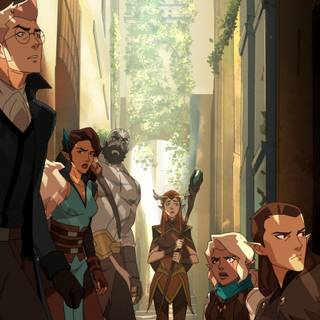 The Legend of Vox Machina desktop wallpaper