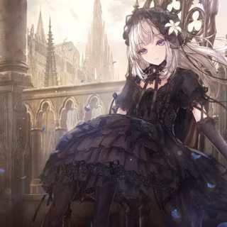 Gothic anime women wallpaper