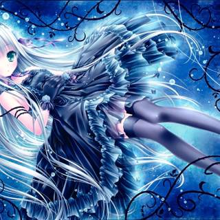 Gothic anime women wallpaper