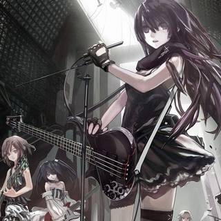 Gothic anime women wallpaper