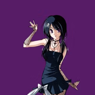 Gothic anime women wallpaper