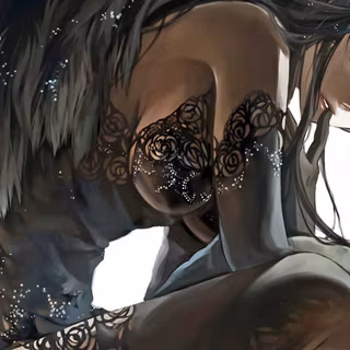Gothic anime women wallpaper