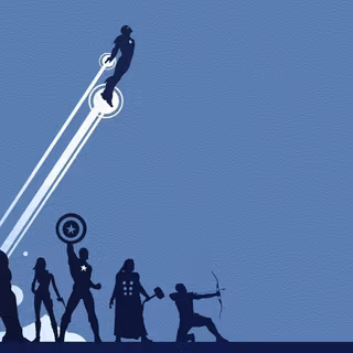 Marvel minimalist wallpaper