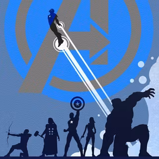 Marvel minimalist wallpaper