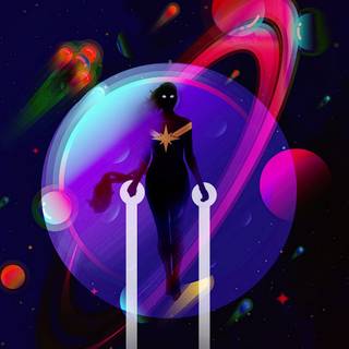 Marvel minimalist wallpaper