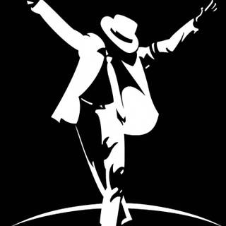 Minimalist dancer wallpaper