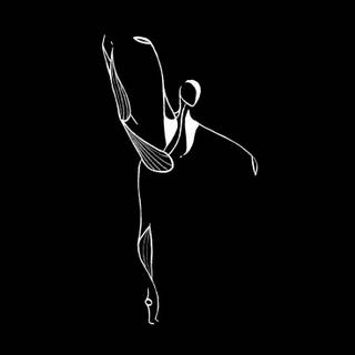 Minimalist dancer wallpaper