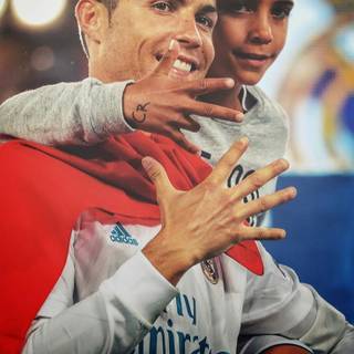 Cristiano Ronaldo Junior wallpaper