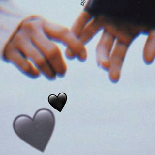 Couple holding hands wallpaper