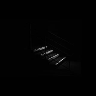Minimalist iPad Mini dark wallpaper