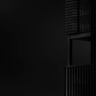 Minimalist iPad Mini dark wallpaper