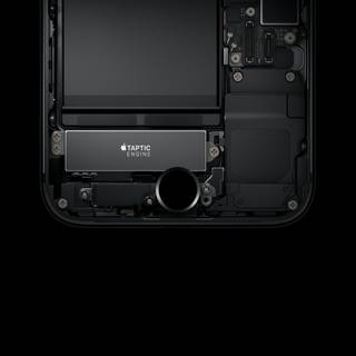 Minimalist iPad Mini dark wallpaper