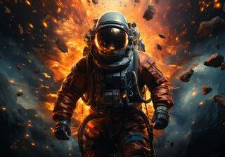 Spaceman PC wallpaper