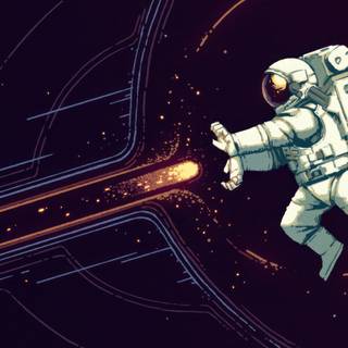 Spaceman PC wallpaper