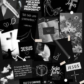 Dark aesthetic Christian wallpaper