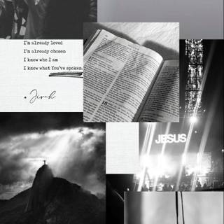 Dark aesthetic Christian wallpaper