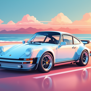 Clean Porsche wallpaper