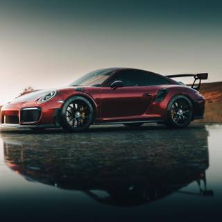 Clean Porsche wallpaper