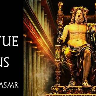 Statue of Zeus at Olympia wallpaper