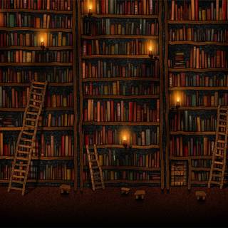 Book reader wallpaper