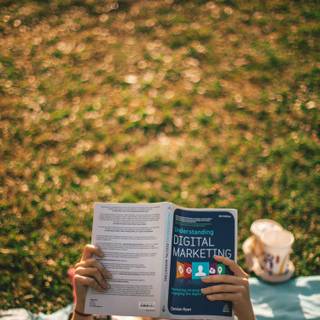 Book reader wallpaper