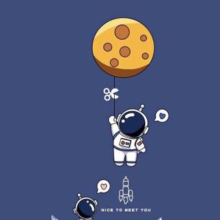 Astronaut cute wallpaper