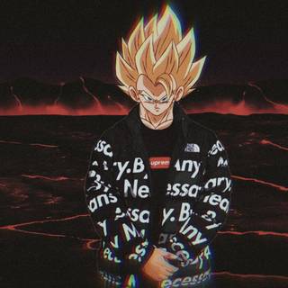 Gogeta drip wallpaper
