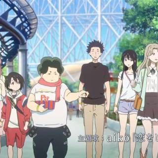 A Silent Voice desktop wallpaper