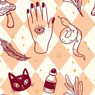 Witchy wallpaper
