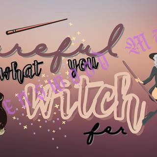 Witchy wallpaper