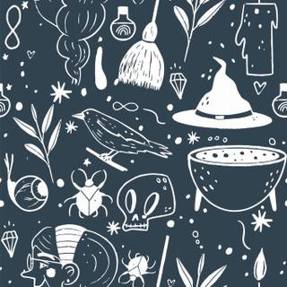 Witchy wallpaper