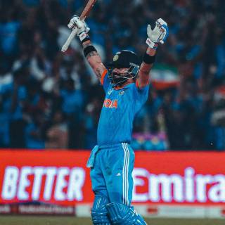 Virat batting wallpaper