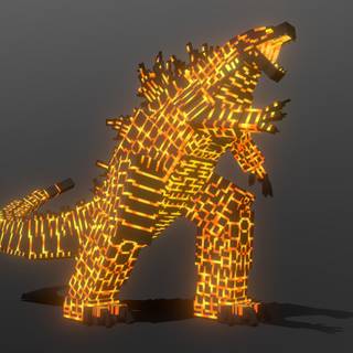 Thermonuclear Godzilla wallpaper