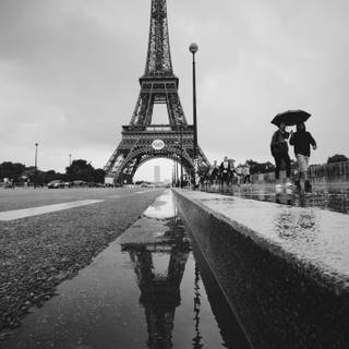 Rain Paris wallpaper