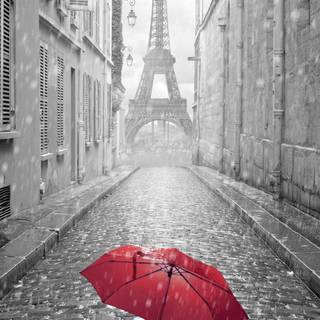 Rain Paris wallpaper