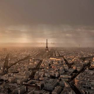 Rain Paris wallpaper