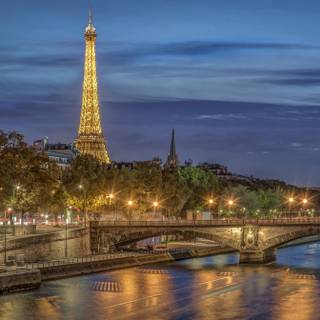 Rain Paris wallpaper