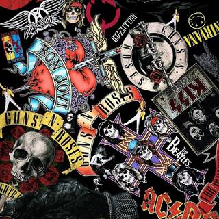 Rock 'n' roll wallpaper