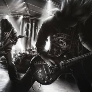 Rock 'n' roll wallpaper