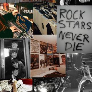 Rock 'n' roll wallpaper