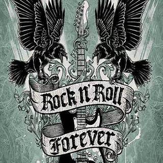 Rock 'n' roll wallpaper
