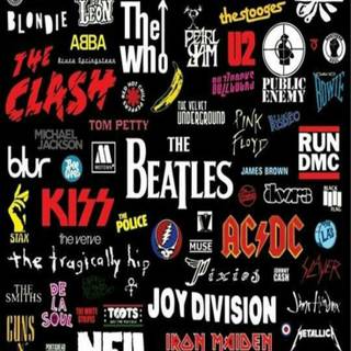 Rock 'n' roll wallpaper