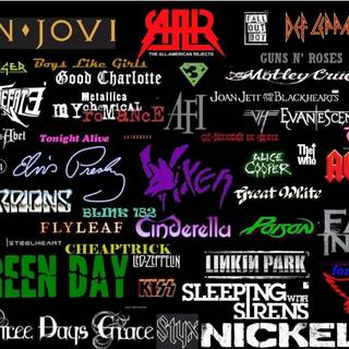 Rock 'n' roll wallpaper