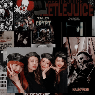 Kpop Halloween wallpaper