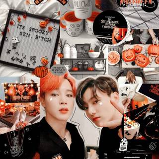 Kpop Halloween wallpaper