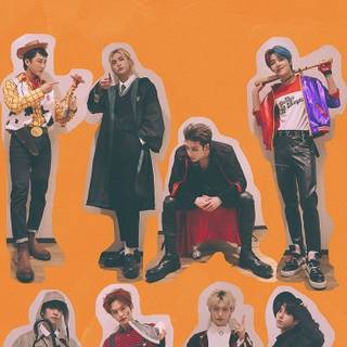 Kpop Halloween wallpaper