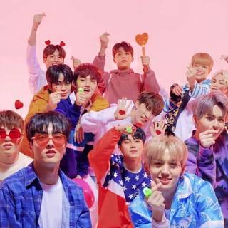 Kpop Halloween wallpaper