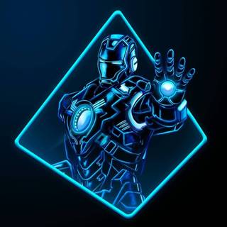 Iron Man hologram wallpaper