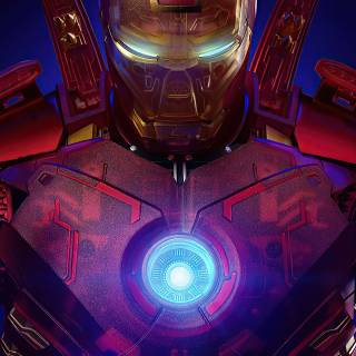 Iron Man hologram wallpaper